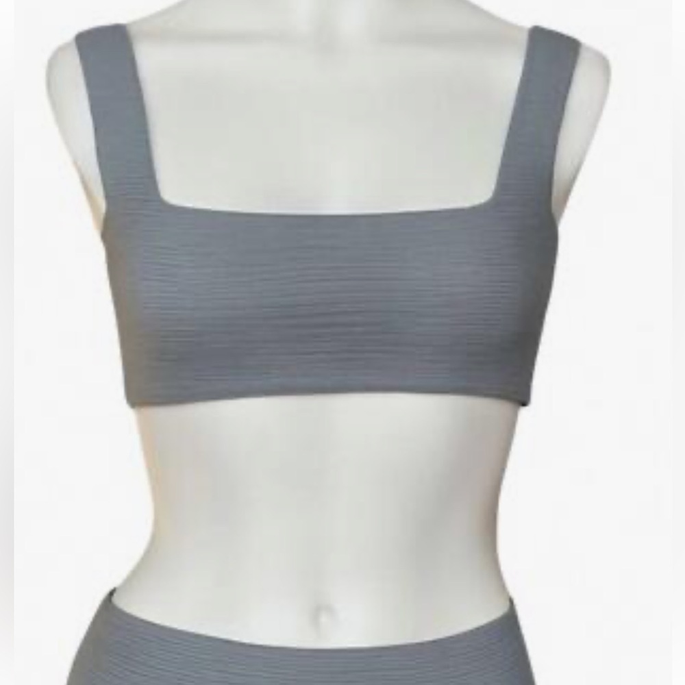 NWT- Rumer the‎ Label Rosa Crop swim top seafoam green large
